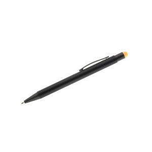 Stylo à bille tactile en aluminium – Stylo gravé effet premium or