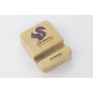 Support de téléphone en bambou TILE