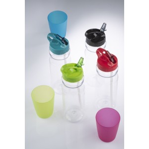 Bidon avec paille TRANCE 700 ml