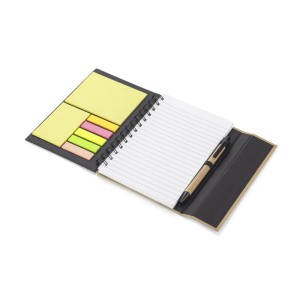 Carnet B6 MAGO noir personnalisé tampographie | Apothiclick