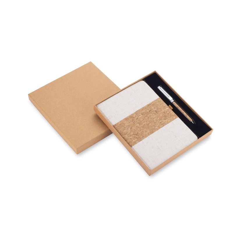 Coffret - Carnet de notes avec stylo CALMO