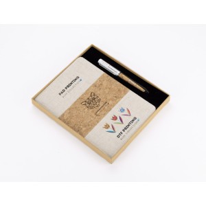 Coffret - Carnet de notes avec stylo CALMO