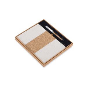 Coffret - Carnet de notes avec stylo CALMO