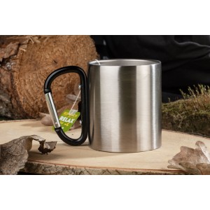 Mug avec mousqueton CAMPIC 200 ml