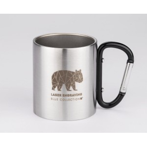 Mug avec mousqueton CAMPIC 200 ml