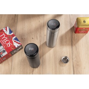 Bouteille thermique avec thermomètre LEDIKT 440 ml