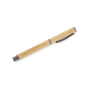 Stylo en bambou DENI encre noire