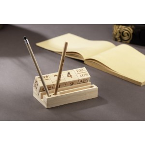 Calendrier en bambou NEN