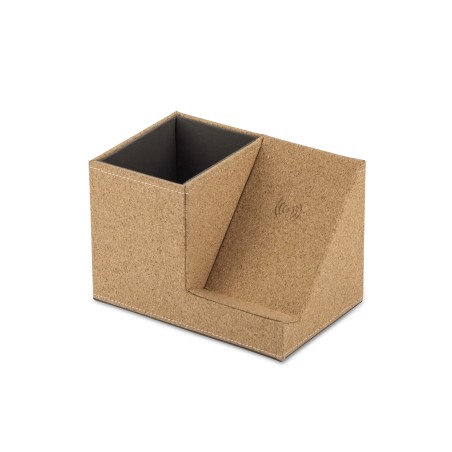 Organiseur de bureau avec chargeur inductif COVBI