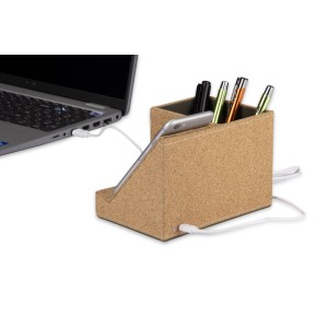 Organiseur de bureau avec chargeur inductif COVBI