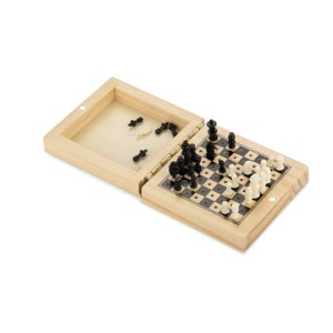 Jeu d'échecs en bois ILDE