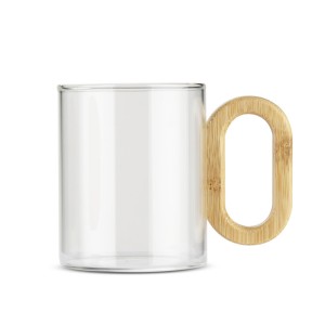 Set à boissons avec éléments en bambou TRINKLA