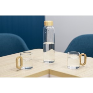 Set à boissons avec éléments en bambou TRINKLA