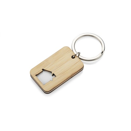 Porte-clés en bambou CARVE
