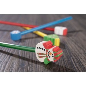 Crayon avec Gomme CHRISTMAS - Bonhomme de neige