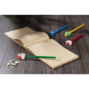 Crayon avec Gomme CHRISTMAS - Bonhomme de neige