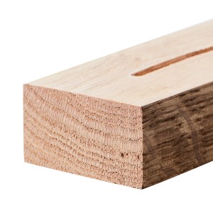 Présentoir A5  acrylique  bois Chêne |  Format portrait