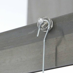 Double crochet zingué