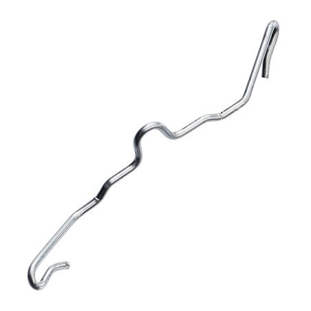 Crochet pour rail de faux plafond