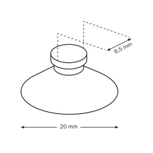 Ventouses à téton – Transparentes