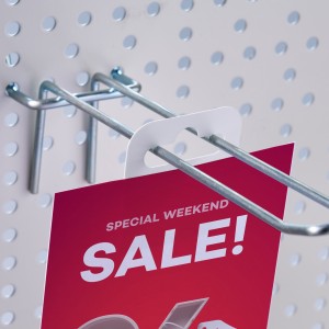 Attaches adhésives pour blister 50 x 50 mm