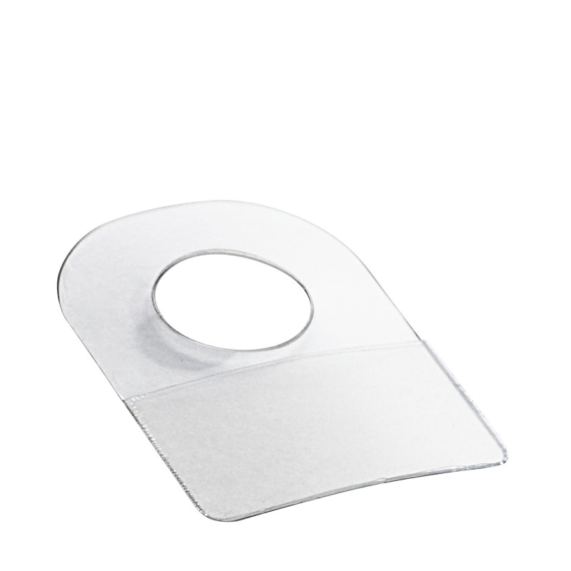 Attaches adhésives pour blister – Trou rond – 25 x 35 mm