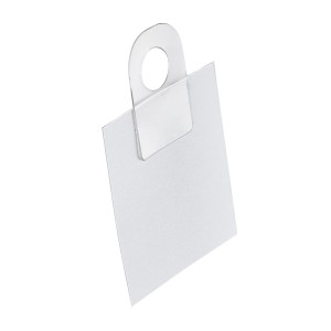 Attaches adhésives pour blister – Trou rond – 25 x 35 mm