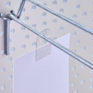 Attaches adhésives pour blister – Trou rond – 25 x 35 mm