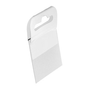 Attaches adhésives pour blister 50 x 50 mm