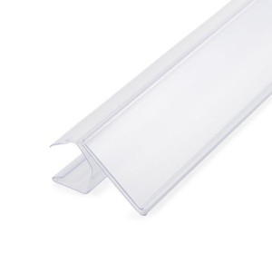 Réglette porte-étiquette 39 x 1000mm – Pour étagères en bois ou métal