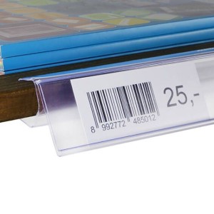 Réglette porte-étiquette 39 x 1000mm – Pour étagères en bois ou métal