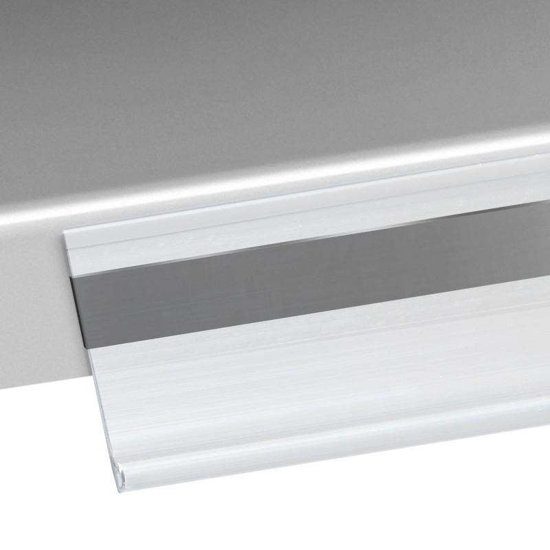 Réglette porte-étiquette 24 x 1000mm – Magnétique transparente