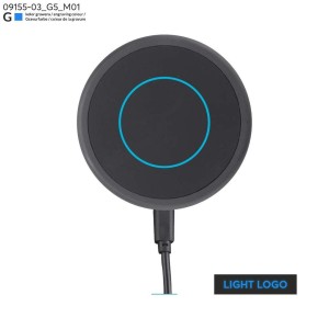 Chargeur à induction LUMEE 10W bleu