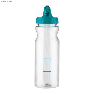 Bidon avec paille TRANCE 700 ml