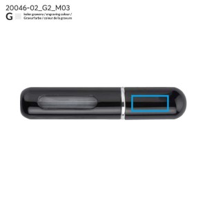 Flacon vaporisateur rechargeable LIMA 5 ml