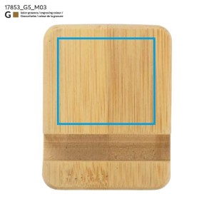 Support de téléphone en bambou TILE