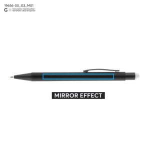 Stylo à bille tactile en aluminium – Stylo gravé effet premium or