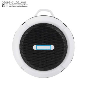 Enceinte Bluetooth FUSION IPX4 avec ventouse personnalisable | Apothiclick