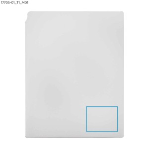 Carnet A5 BELLIS blanc personnalisable gravure | Apothiclick