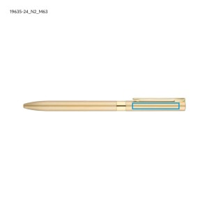 Stylo gel métal GELLE or personnalisable gravure | Apothiclick