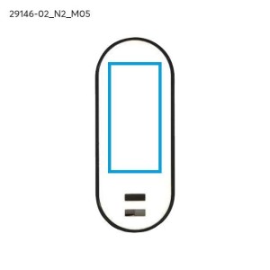 Mètre ruban 3 m FEM noir personnalisable tampographie | Apothiclick