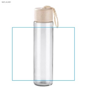 Bouteille en verre SKINNY 350 ml personnalisable | Apothiclick