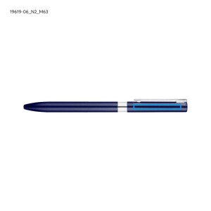 Stylo gel GELLE bleu marine encre noire personnalisable gravure | Apothiclick