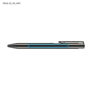 Stylo ARCHEE aluminium noir personnalisable gravure | Apothiclick