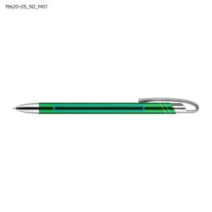 Stylo métal AVALO vert personnalisable gravure | Apothiclick