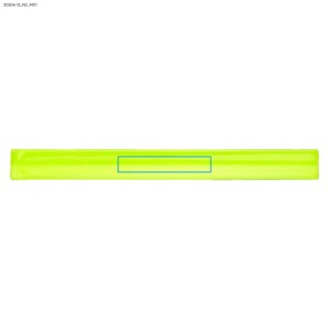 Brassard réfléchissant BONDO jaune personnalisable | Apothiclick