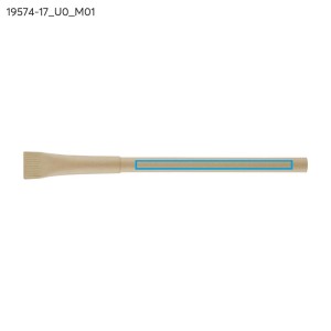 Stylo papier PINKO beige personnalisable impression | Apothiclick