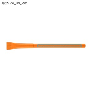 Stylo papier PINKO orange personnalisable impression | Apothiclick