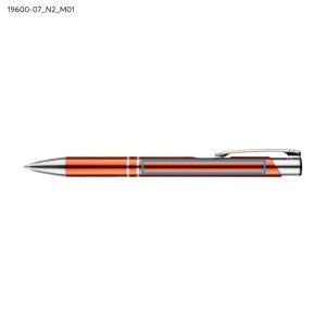 Stylo métal KOSMOS orange personnalisable gravure | Apothiclick