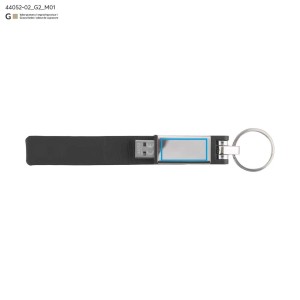 Clé USB 16 Go BUDVA noire personnalisable gravure | Apothiclick